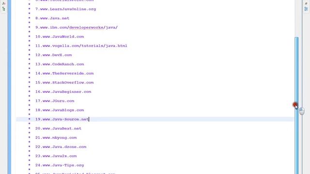 TOP 25 JAVA WEBSITES LIST смотреть онлайн