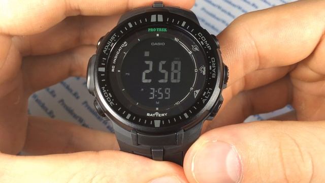 Обзор Casio ProTrek PRW-3000-1A - видео от Watch-Forum.RU смотреть онлайн