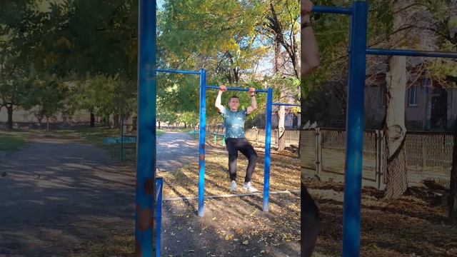 Добиваю тренировку выходами! Мышцы уже забитые идёт тяжело! ? #тренировка #спорт #выходнадве смотреть онлайн