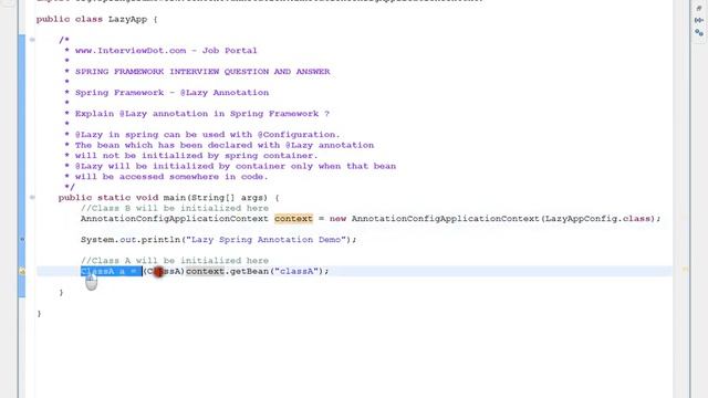 TAMIL @LAZY ANNOTATION ECLIPSE DEMO SPRING смотреть онлайн
