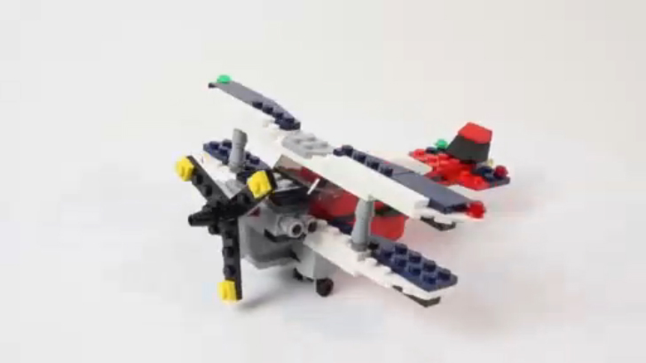 Lego Creator 31020 B-model Biplane - Lego Speed Build смотреть онлайн