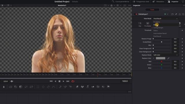How to REMOVE GREEN SCREEN in Davinci Resolve 18 | Tutorial смотреть онлайн
