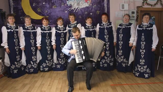 "Падает снег на ладони" - Самодеятельный коллектив "Черёмушки" смотреть онлайн