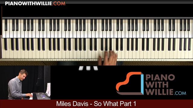 Learn to Play Piano at Home: Miles Davis - So What - Patterns (triads and 7ths) pt. 1 смотреть онлайн