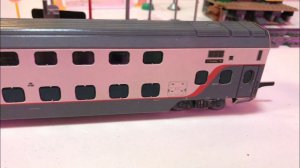 Двухэтажный вагон (сборная модель)