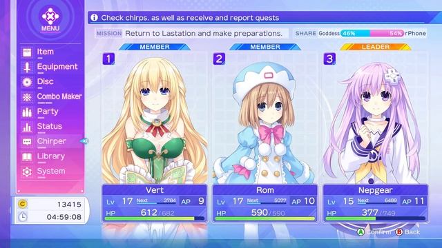 Neptunia: Sisters vs Sisters, la critique смотреть онлайн
