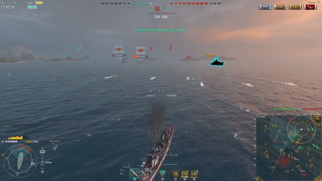 Огневой эсминец СССР VI уровня - Обзор, Гайд. WoWs Ognevoy смотреть онлайн