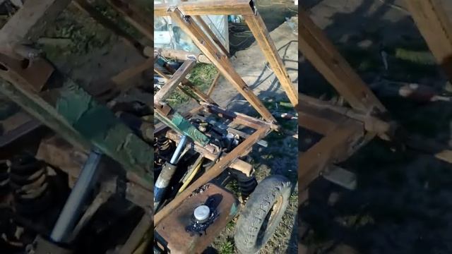 испытания самосвального прицепа для мотоблока часть 2 смотреть онлайн