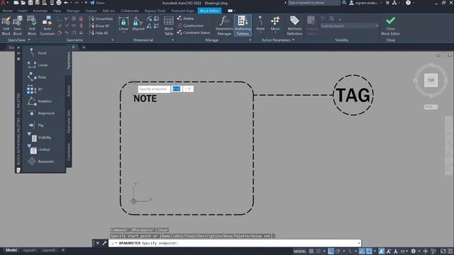 Callouts Dynamic Block in AutoCAD | Dynamic Blocks | Vigram Vasi смотреть онлайн