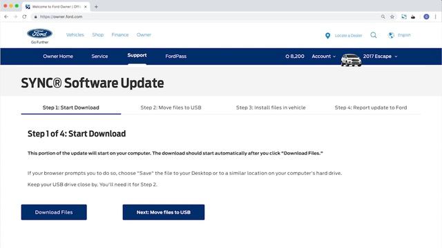 Updating SYNC® 3 Software via USB смотреть онлайн