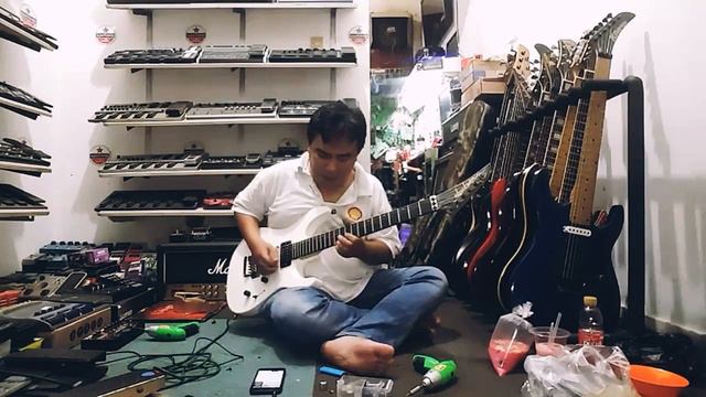 Testing sound Restorasi Gitar Jakson Concept JDR 94 Japan - Dendi Priatna смотреть онлайн