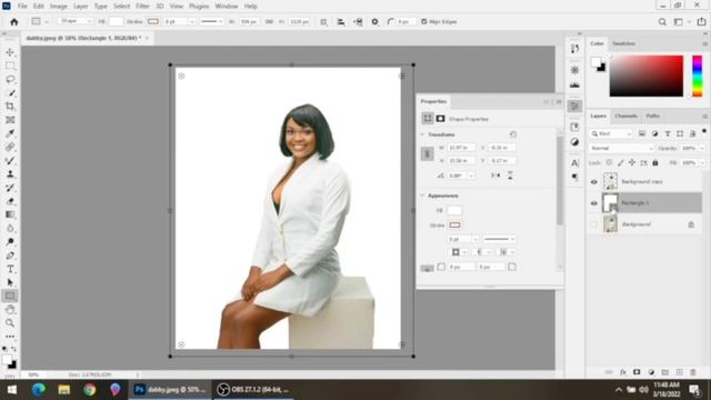 Remove Backgrounds Using The Quick Selection Tool | Adobe Photoshop 2022 смотреть онлайн