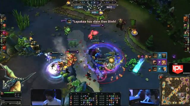 East vs West Dragon Fight - IPL SXSW Highlight - League of Legends смотреть онлайн