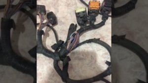 Подготовка проводки Крайслера на газель