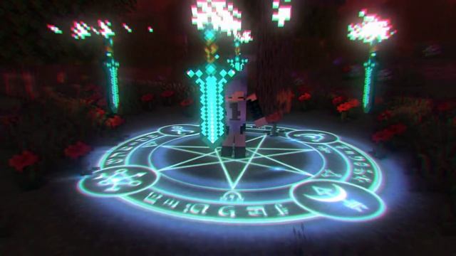 Магия мечей - Minecraft Animation смотреть онлайн