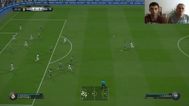 FIFA 16 / Играю с отцом смотреть онлайн