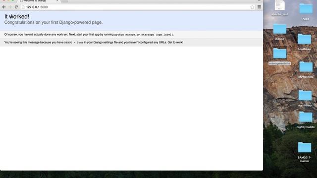 3-Django startup| run first app смотреть онлайн