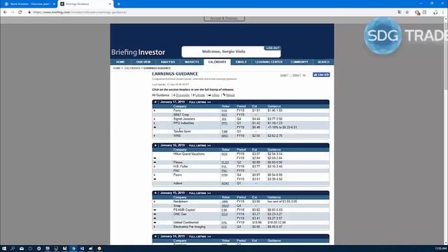 Трансформация 365. “Зимний отчетный период”. Сергей Коломиец(17.01.2019). Торговля акциями. смотреть онлайн