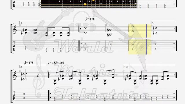 Earth Crisis Broken Foundation GUITAR 1 TAB смотреть онлайн