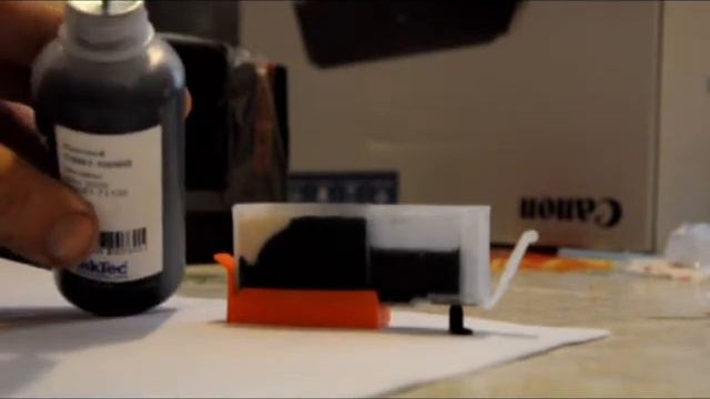 Заправка ПЗК CLI-451 чернилами Premium Ink InkTec C5051-100MB смотреть онлайн