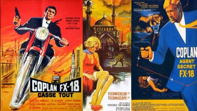 FX 18 Secret Agent 1964 music by Eddie Barclay смотреть онлайн