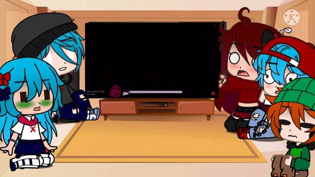 FNF react to baddies gacha club #fnf смотреть онлайн