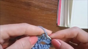 Уроки вязания спицами. Граненая (польская) резинка по кругу.