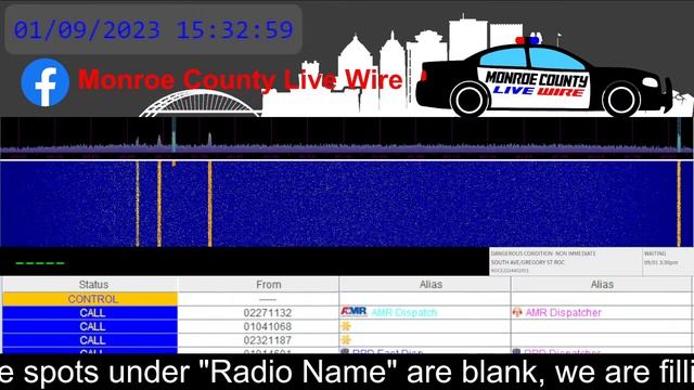 Monroe County Live Wire Fire, EMS, Police Scanner 24/7 09/01/2023 PM смотреть онлайн