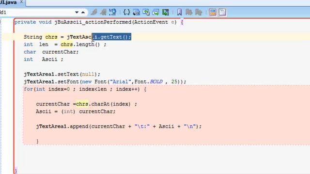 j2se099- UNICODE and ASCII Code смотреть онлайн