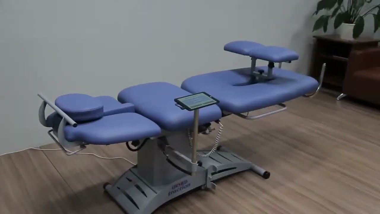 Стол для вытяжения позвоночника ОРМЕД-тракцион смотреть онлайн