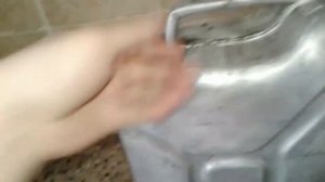 Как выровнять канистру