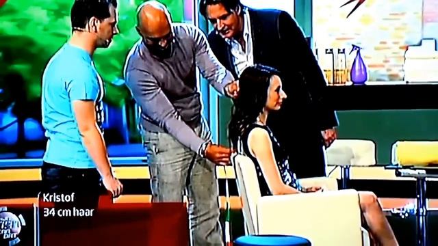 Epic haircut fail on a game show! смотреть онлайн