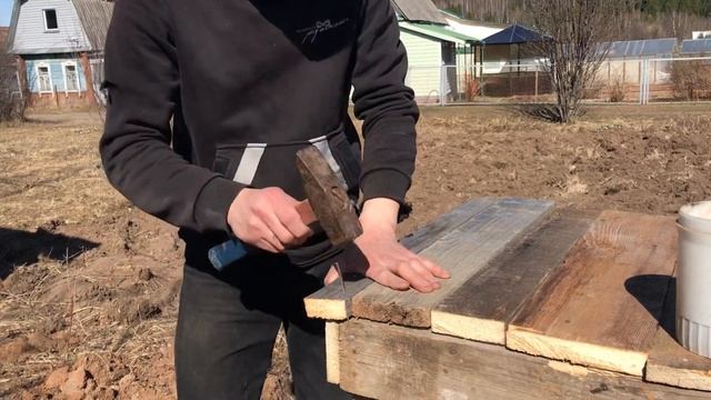 Восстановление дачи. Собрал стол #нашадача #дачныйучасток смотреть онлайн