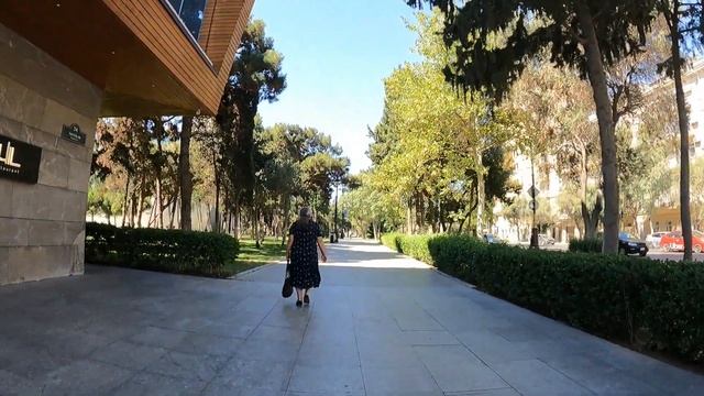 Walking Tour Of Baku Boulevard, Azerbaijan???? смотреть онлайн