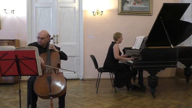 С. Рахманинов, соната для виолончели и ф-но, ор. 19 часть 3 смотреть онлайн
