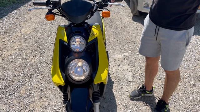 Видео запуска Yamaha BWS 125 смотреть онлайн