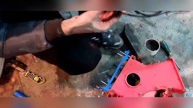 Замена переднего сальника коленвала на Иксе E53 M62b44