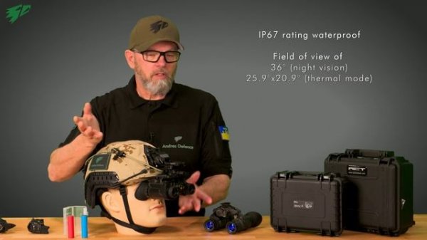 Jerry FB - Fusion Binocular: Night Vision plus Thermal