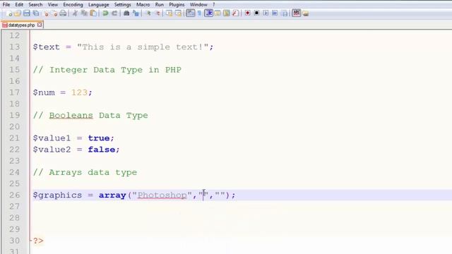 PHP & MySQLi 2015 Tutorials in Urdu/Hindi Part 8 Data Types смотреть онлайн