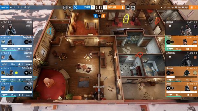 Outlast vs 1Shot // NA Challenger League - Stage 1 - Playday 3 (no cast) смотреть онлайн