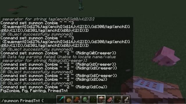 Minecraft 1.8 : Tutorial completo del comando /summon смотреть онлайн