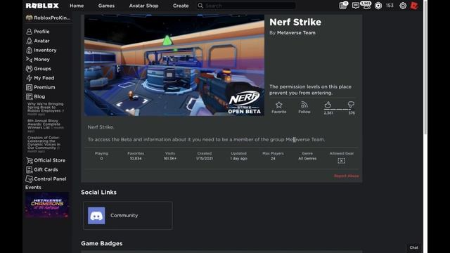 *EVENT* New Roblox Nerf Event Coming Soon? Free Event Prizes And Items? смотреть онлайн