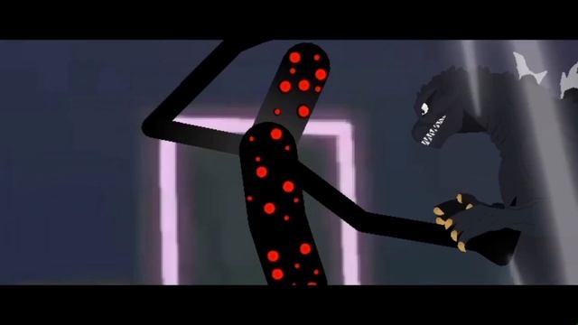 Hell Godzilla VS. Red Dot Giant | Stick Nodes смотреть онлайн