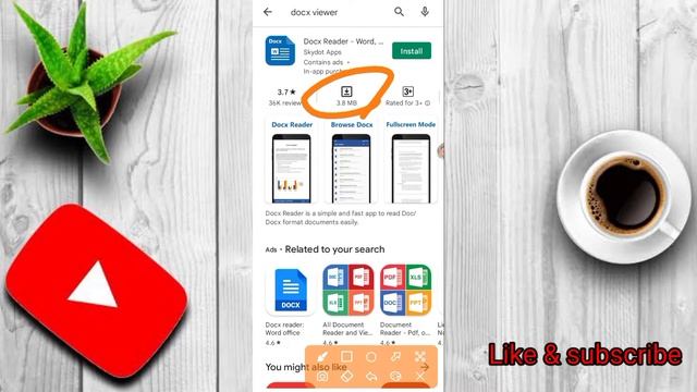 Docx file mobile me kese open kare | How to open docx file in android | Best app pdf | docx to pdf смотреть онлайн