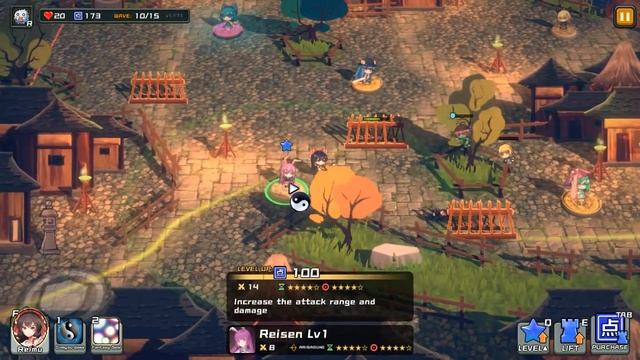 Touhou Monster TD | Stage 5 - Story Mode - Lunatic - 3 Stars. смотреть онлайн
