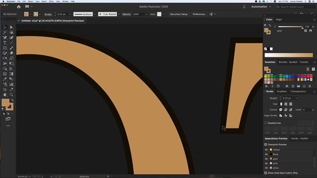 Learn about Trapping / Overprint - Printing Separation - Adobe Illustrator смотреть онлайн