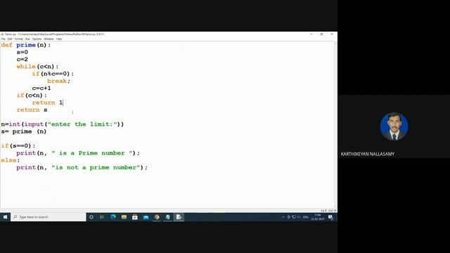 List of Prime Numbers in python | Python Tutorial for Beginners | python Tutorial |Tamil| Hidden Bo смотреть онлайн