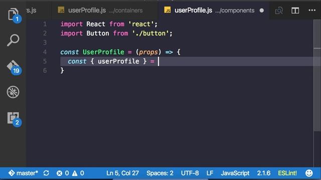 UserProfile Container & Component - Redux Part 18 смотреть онлайн