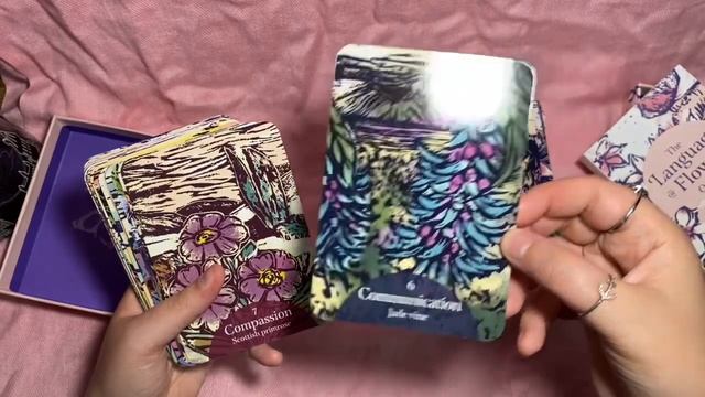 The Language of Flowers Oracle | Unboxing and Flip-through смотреть онлайн
