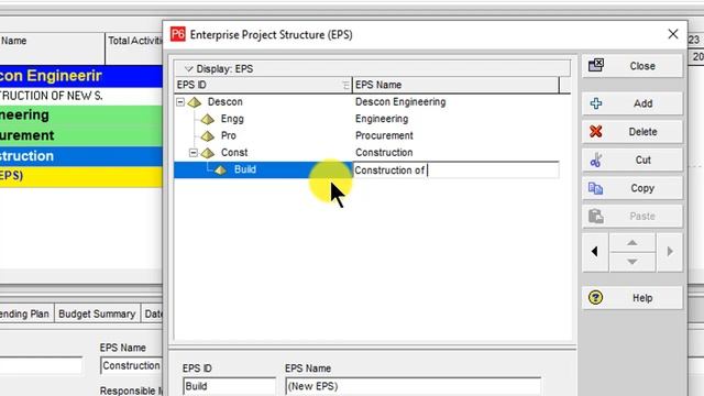 How to Create EPS in Primavera P6 I Primavera P6 Tutorial I Define EPS in Primavera P6I What is EPS смотреть онлайн